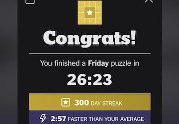 What I Learned From 300 Days of Doing the Crossword